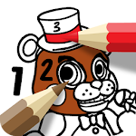 Cover Image of Baixar Color five nights by number 1.5 APK
