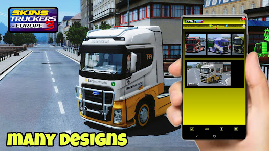 Imágen 2 Truck Simulator Europa 3 Skins android
