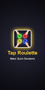 Captura de Pantalla 1 Tap Roulette - Touch Roulette android