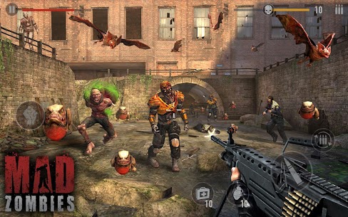 MAD ZOMBIES Mod Apk 5.30.0 (Infinite Gold/Money/Medals) 5