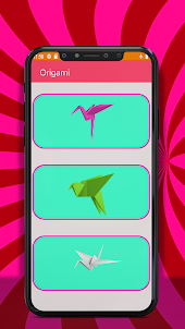 como fazer pássaros de origami
