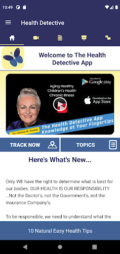 The Health Detective Screen 2