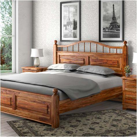 Wooden Bed Screen 3