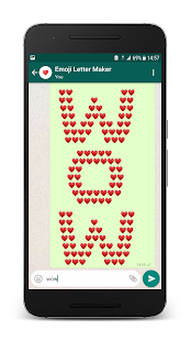 Emoji Letter Maker Screenshot
