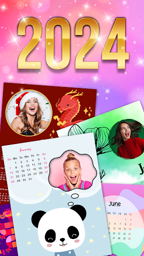 Android application Calendar Photo Frames screenshort