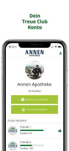 Android application Annen Apotheke screenshort