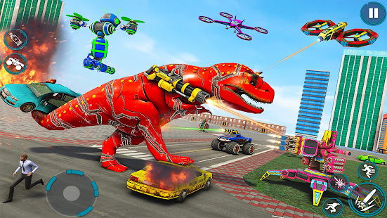 Dino Robot Car Transform Game 2.7.7 screenshots 10