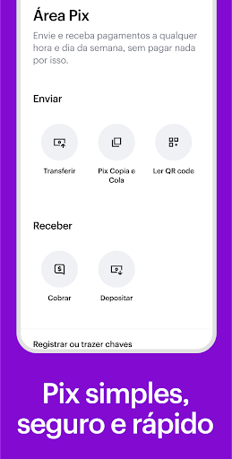 Screenshot of Nubank: conta, cartão e mais