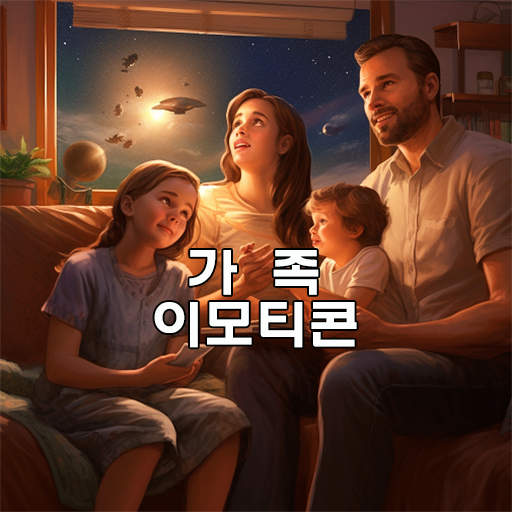 이모티콘-가족 사랑 logo