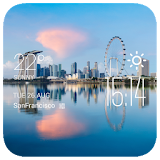 Singapore Weather Widget/Clock icon