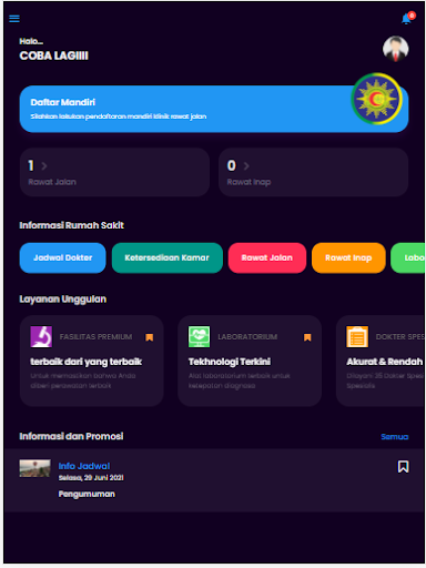 SiFat Online Screen 3