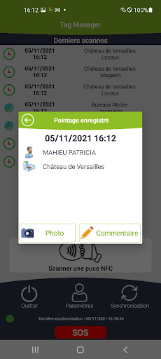 Tag Manager Screen 2