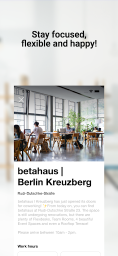 Screenshot of One Coworking