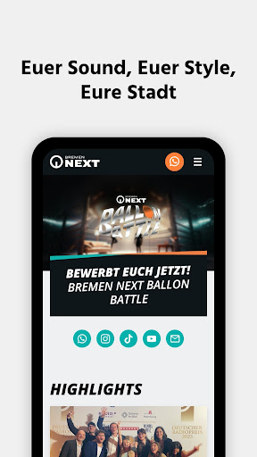 Android application Bremen NEXT screenshort