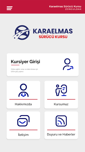 Android application Karaelmas Sürücü Kursu screenshort