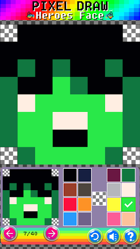 pixel draw heroes Screen 3