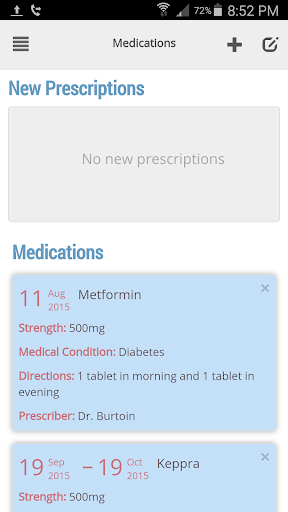 CureCompanion Screen 2