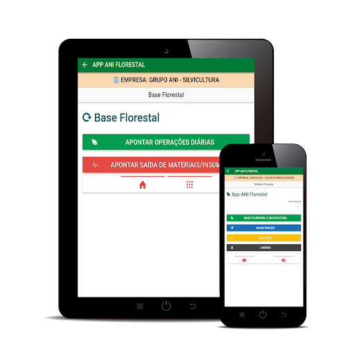 Android application APP SGI COLHEITA screenshort