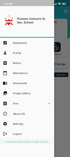 Pioneer Sec. School - ACADMiN Screen 3