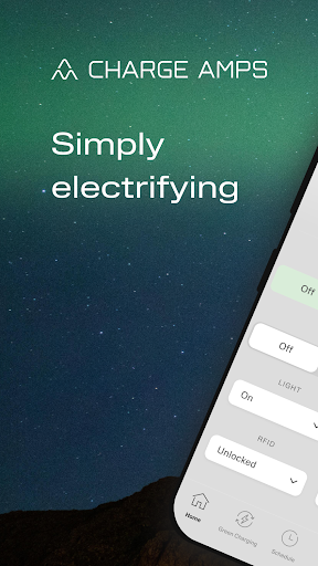 Android application Charge Amps screenshort