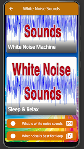 White Noise Sounds