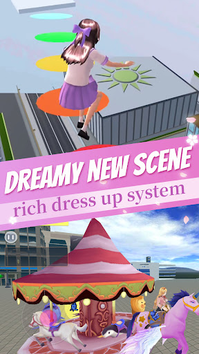 Anime School Girl Parkour Race 3