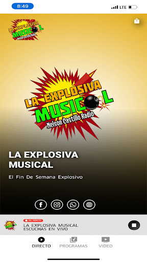 La Explosiva Musical Screen 3