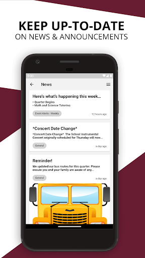 Android application Bishop Noland Episcopal School screenshort