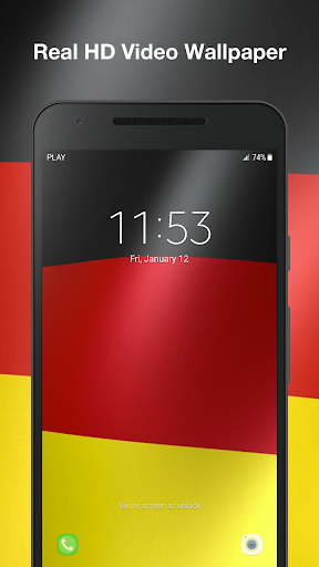 Germany Flag Live Wallpaper Screenshot