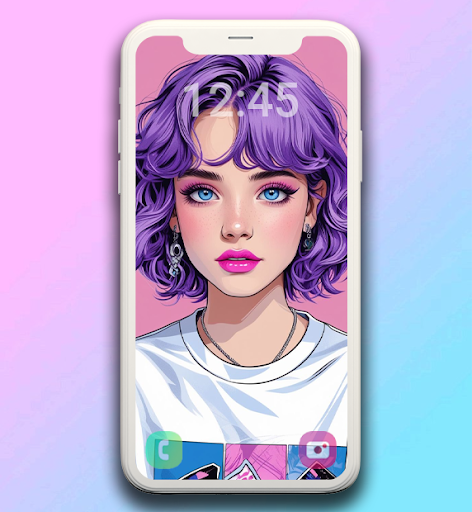 Cute girly wallpaper screenshot 9