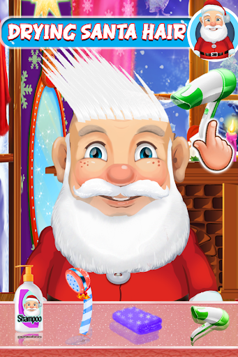 Santa Shave Christmas Games Screen 2