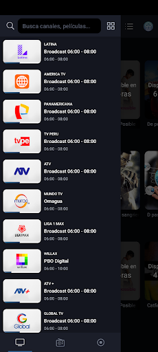 Android application MundoMAX screenshort