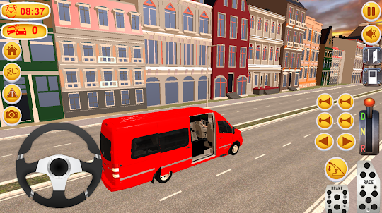 jeu de conduite de minibus