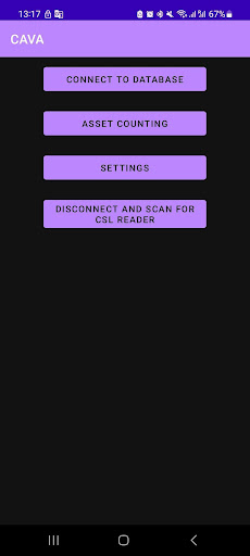 Android application CAVA screenshort