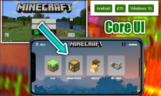 Core UI Concept Pack Addon for MCPE