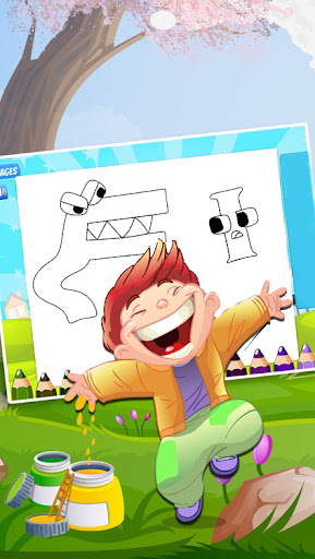 Alphabet Coloring Book Screen 2