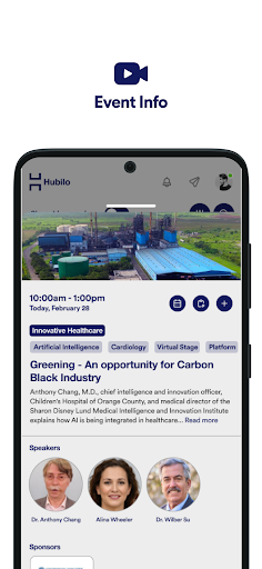 Android application Cyberx Qatar Summit 2022 screenshort