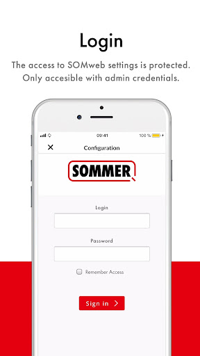 Android application SOMweb screenshort