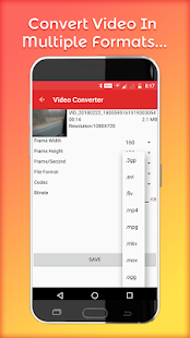 Video Converter Video Compress Capture d'écran