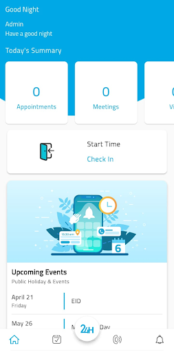 Android application Timesync screenshort