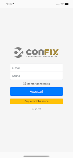 Android application Confix screenshort