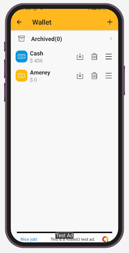 Money Manager Screen 2