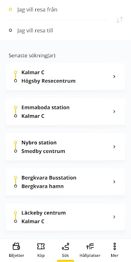 Kalmar länstrafik Screen 2