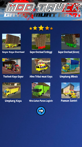 Mod Truck Gayor Muat Kayu Screen 2
