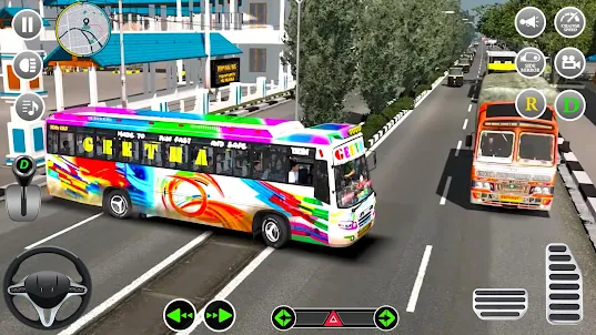 City Passenger Coach Bus Games