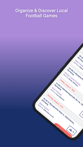 Android application Kickr: Social Football App screenshort