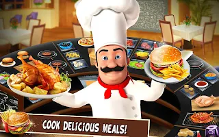 Chef Restaurant Cooking Games - Screenshot 1