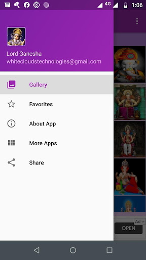 Android application Lord Ganesha Gallery screenshort