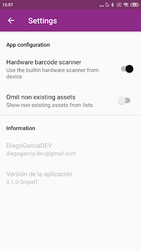 Snipe-IT Assets Management Screen 3