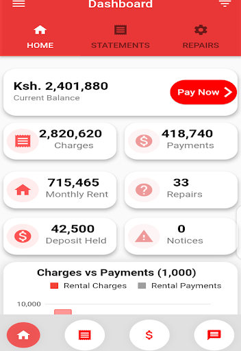 Android application Ezen Residents screenshort